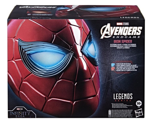 Casco Electrónico Fan Marvel Legends Series Spiderman