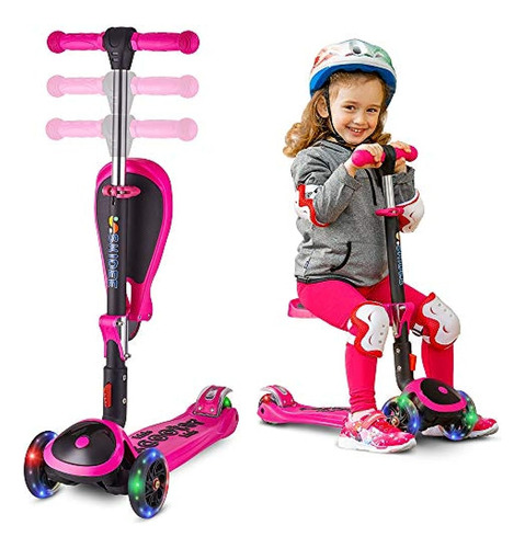 Patinetes Skidee Para Niños De 2 A 12 Años - Patinete Plegab