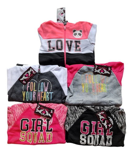 Campera Para Niñas Deportivas