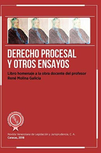 Derecho Procesal Y Otros Ensayos: Libro Homenaje A La Obra Docente Del Profesor René Molina Galicia (spanish Edition), De Troconis Villarreal, Moisés. Editorial Rvlj, Tapa Blanda En Español