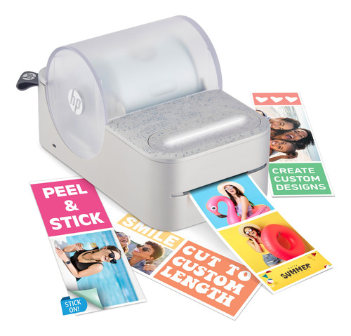 Impresora Hp Sprocket Panorama Instant Color Label Gris