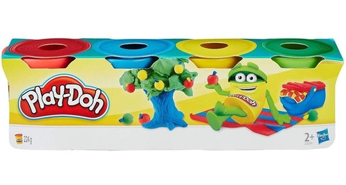 Pack Masas Play-doh X 4 Hasbro 23241 Cachavacha