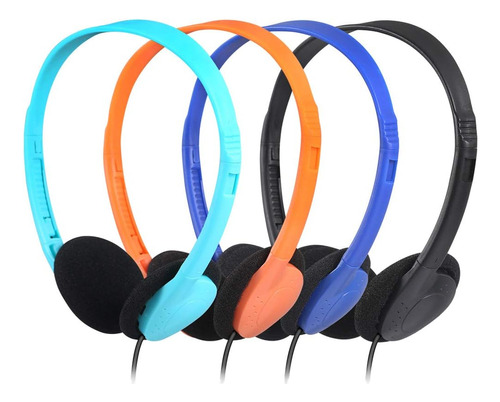 Cn-outlet Auriculares Aula Niños A Granel, Multicolor, 20,