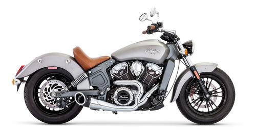 Mofle Freedom Turnout 2-1 Cromo Para Indian Scout (05-20)