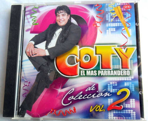 Coty El Más Parrandero - De Colección Vol. 2 * Cumbia Cd 