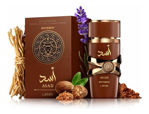 Perfume Arabe Asad Bourbon Para Hombre Profundo 100ml