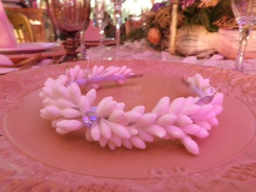 Tocado De Novia De Azahares Color Blanco