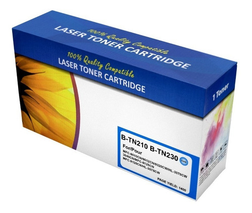 Imagen 3 de 5 de Pack 4 Toner Alternativo Tn-210 Mfc 9010cn Hl3040