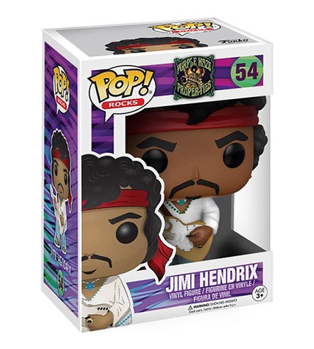 Funko Pop! Rocks: Jimi Hendrix - Woodstock (54)