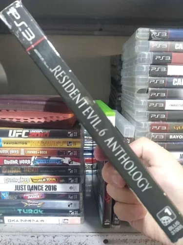 Jogo Resident Evil 6 Anthology Ps3 - Mídia Física Original Jogo Resident Evil 6 Anthology Ps3 - Mídia Física Original