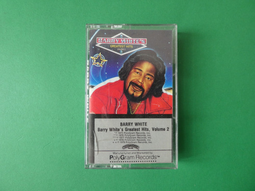 Cassette Barry White´s , Greatest Hits Vol 2 , Made In Usa