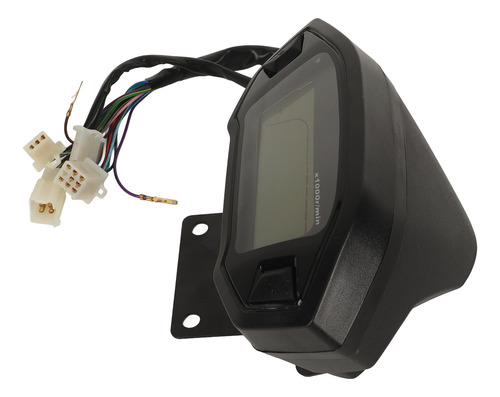 Qa Velocímetro De Motocicleta, Tacómetro Digital Lcd,