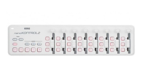 Controlador Midi Korg Nanokontrol 2 Blanco