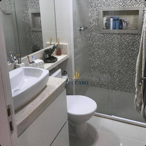 Condomínio Due Bosque Maia - Apartamento Com 2 Dormitórios, Sacada Gourmet E 02 Vagas À Venda, 59 M² Por R$ 380.000 - Picanco - Guarulhos/sp - Ap16031