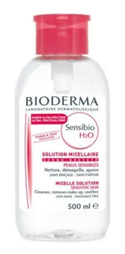 Agua Micelar Bioderma Desmaquillante Tonico De 500ml