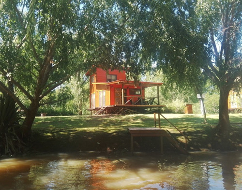 Imagen 1 de 17 de Alquilo Cabaña En El Delta Al Rio 1 A 4 Personas Barrio Nautico Privado Wifi Kayaks Canoa