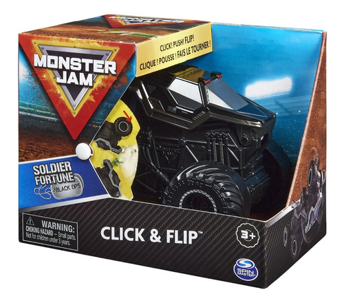 Monster Jam Vehículo Soldier Fortune Giro Frontal Original