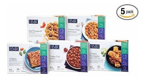 Hmr Top 5 Entrante Variety Pack: 1 Ea. Pasta De Pollo Parmes