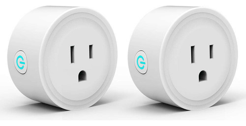 Mini Enchufe Inteligente Wi-fi Control Remoto 2 Piezas