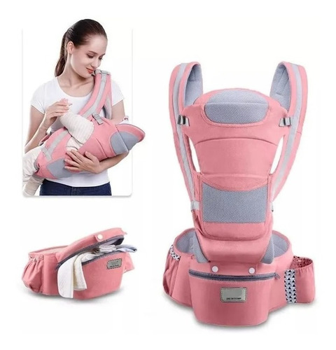 Imagen 2 de 10 de Cargador Canguro Ergonómico Asiento Multifuncional Envió Ya