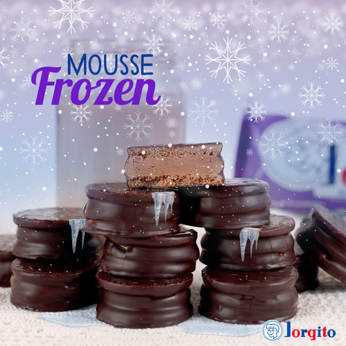 Mini Alfajor Jorgito Mousse Dulce De Leche X6 Unidades
