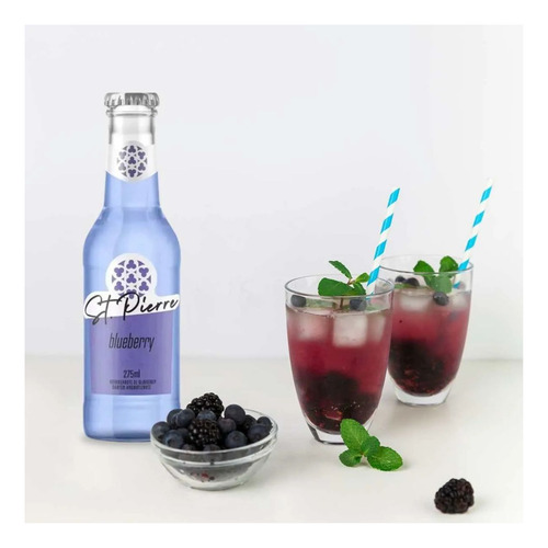 Agua T Blueberry St Pierre 275mlgf C/12