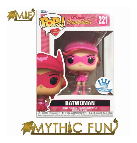 Funko Pop Dc Comics - Batwoman 221 Exclusivo Funko Shop Daño