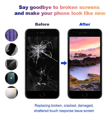 Kit De Reemplazo De Pantalla Simdog Para iPhone 7 Plus De 5.