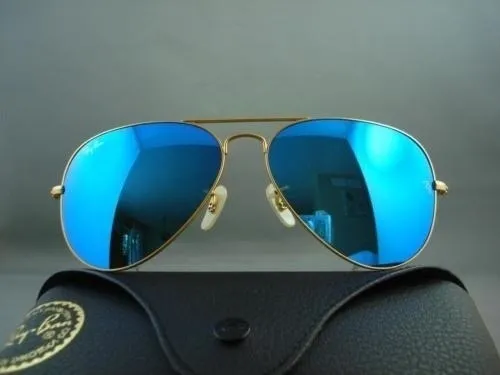 Ray Ban Numero 2 Aro Negro Espejo Verde Interior Degradado