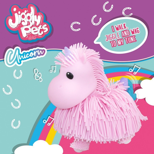 Jiggly Pup Unicornio Mascota Baila Y Camina