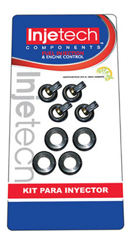Repuesto P/4 Inyectores Yaris 1.5l 4 Cil 07 Al 17 Injetech