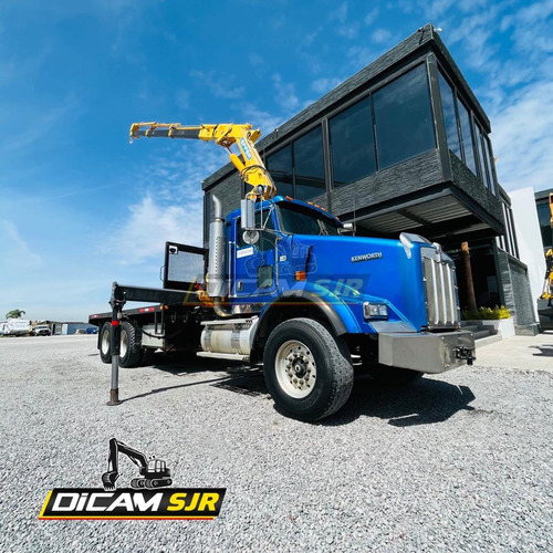 Grúa Hiab 10 Toneladas Effer 210/5s Kenworth T800 Año 2007