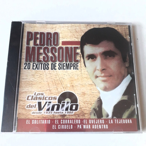 Cd    Pedro Messone   20 Éxitos De Siempre  Nuevo Y Sellado