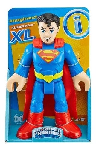Figura Superman Imaginext Dc Super Friends Figura Xl