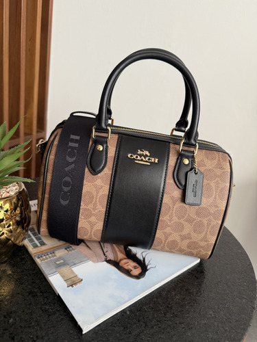 Bolsa Crossbody Coach Rowan Satchel Bag