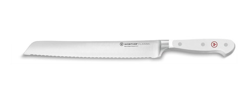 Cuchillo Pan 23cm Classic White