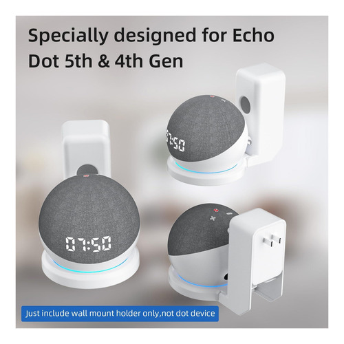Soporte De Montaje En La Pared Para Echo Dot 5th 4th Soporte