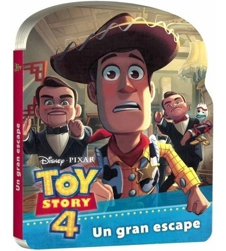 Libro Un Gran Escape - Toy Story 4 (libro Con Forma)