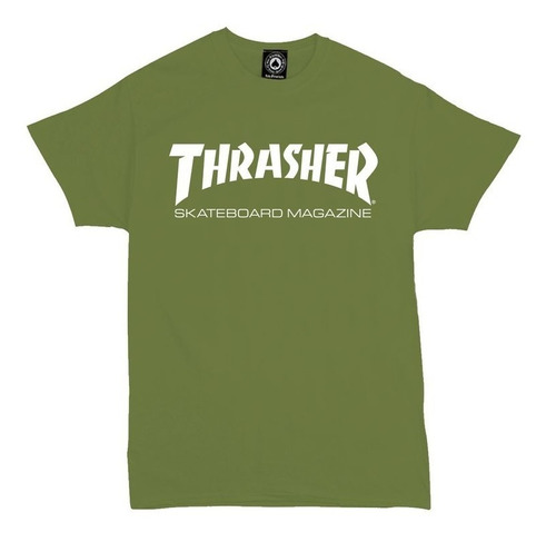 Remera Thrasher  Skatemag Original 100% Algodón