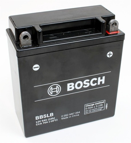 Bateria Moto Bosch 12v 6ah Para Honda Wave Bb5lb = Yb5lb