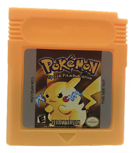 Pokémon Yellow Special Pikachu Edition Nintendo Game Boy Físico