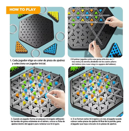 Triángulo De Interactivo Juguetes Mesa Juego Goma