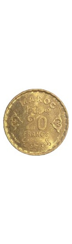 Moneda De 50 Francos Marroquíes, Año 1952.
