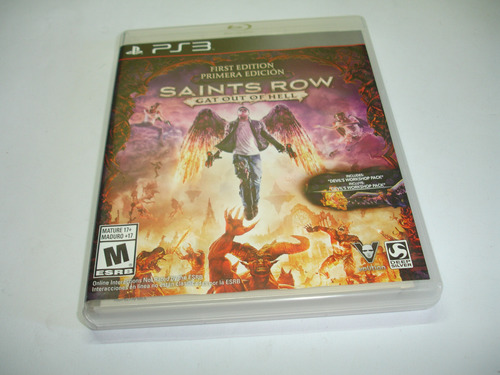 Jogo Mídia Física Saints Row Gat Out Of Hell Original Ps3