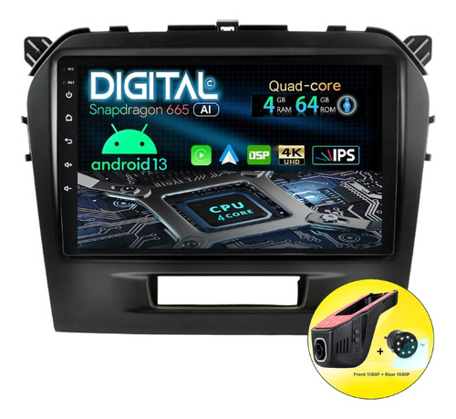 Radio Pantalla Android Suzuki Vitara New