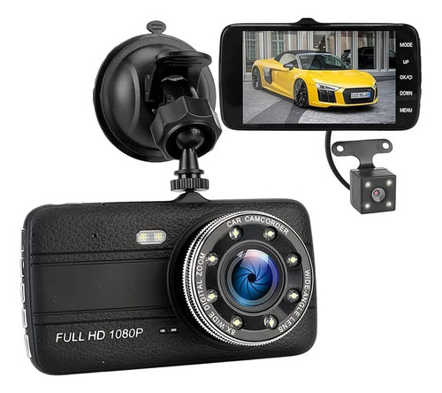 Cámara Para Automóvil 1080p Hd Dashcam