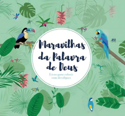 Maravilhas Da Palavra De Deus: Livro Para Colorir Com Decalques, De Vv.aa. Editora Paulus, Capa Mole Em Português