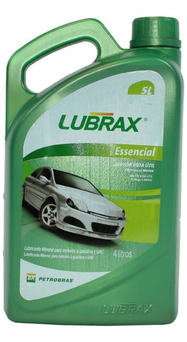 Aceite 20w50 Lubrax Essencial 4lt Motor-gasolina