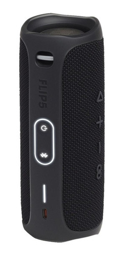 Caixa de som JBL Flip 5 portátil com bluetooth black matte