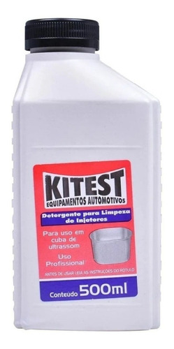 Detergente Para Limpeza De Injetores 500ml Kitest Lbk-500